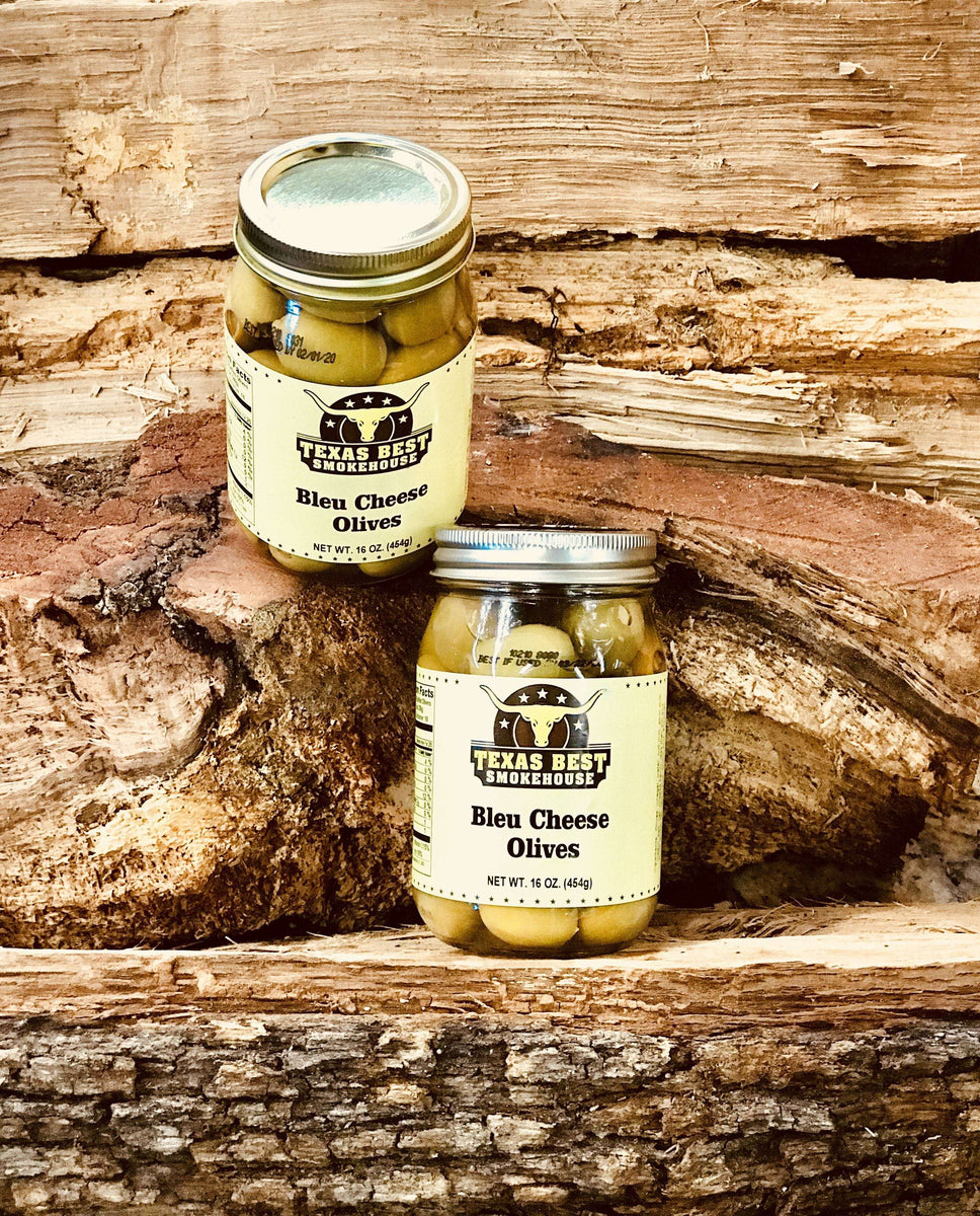 Texas Best Blue Cheese Stuffed Olives 16oz