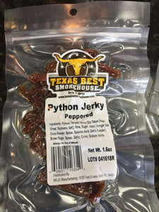 Python Peppered Jerky 1.6oz