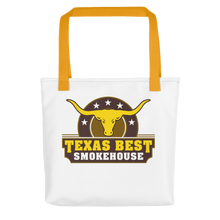 Texas Best Smokehouse Tote bag