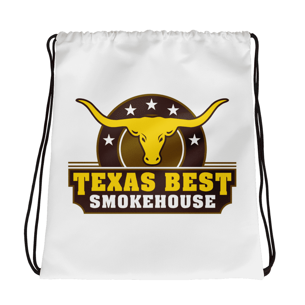 Texas Best Smokehouse Drawstring bag