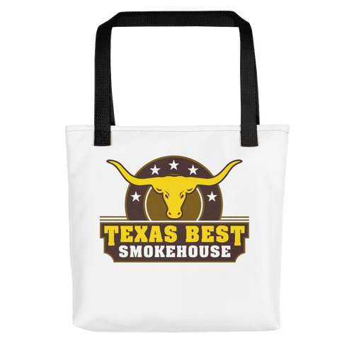 Texas Best Smokehouse Tote bag
