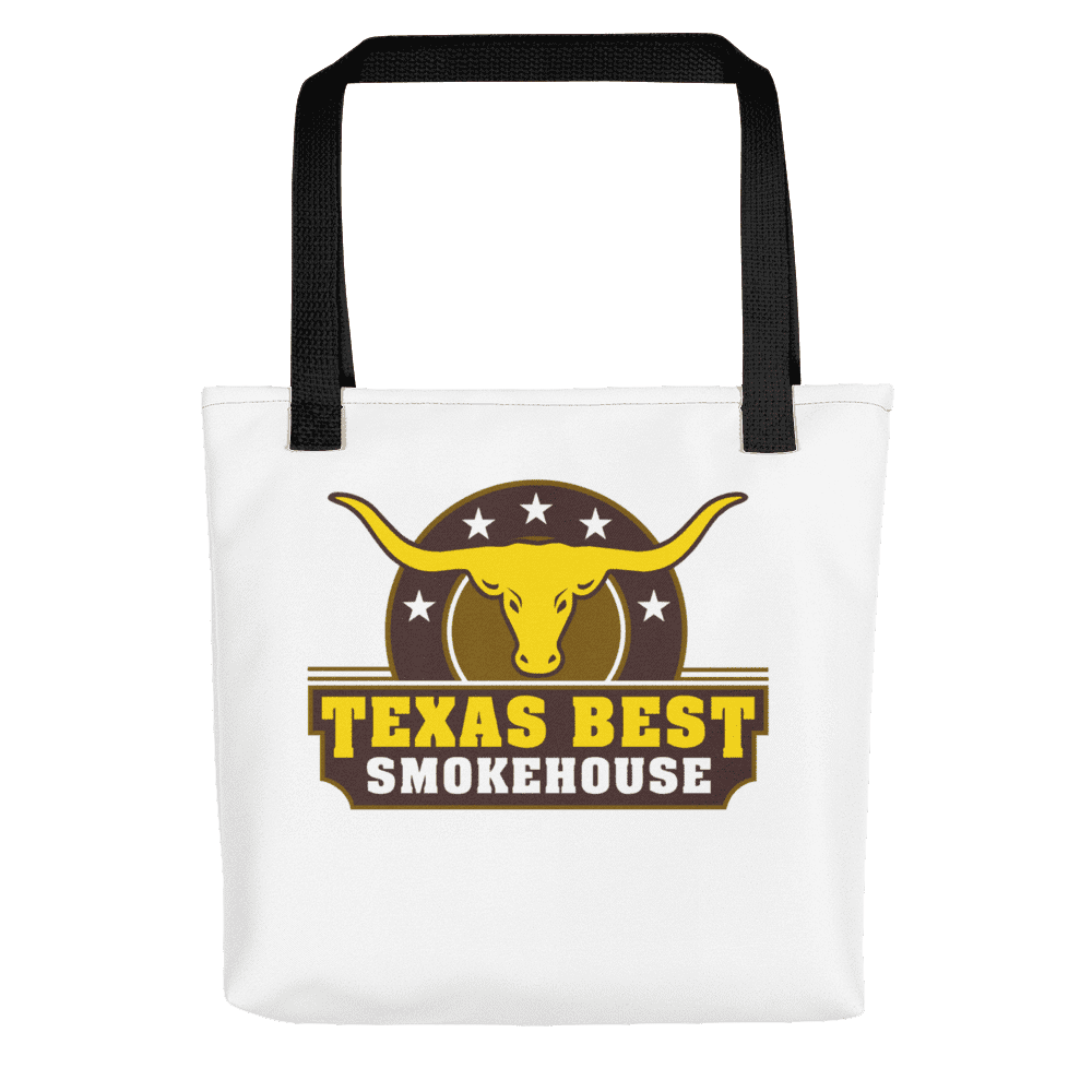 Texas Best Smokehouse Tote bag