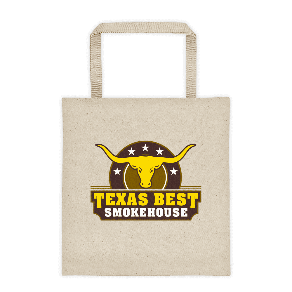 Texas Best Smokehouse Tote Bag v2